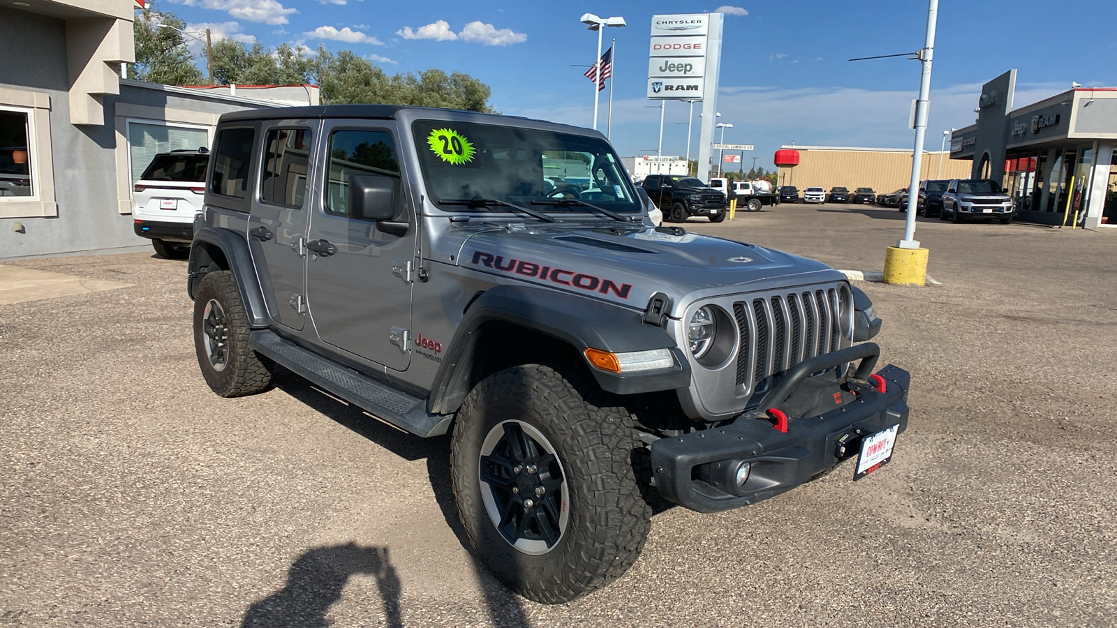 2020 Jeep Wrangler Unlimited Rubicon 4x4 8