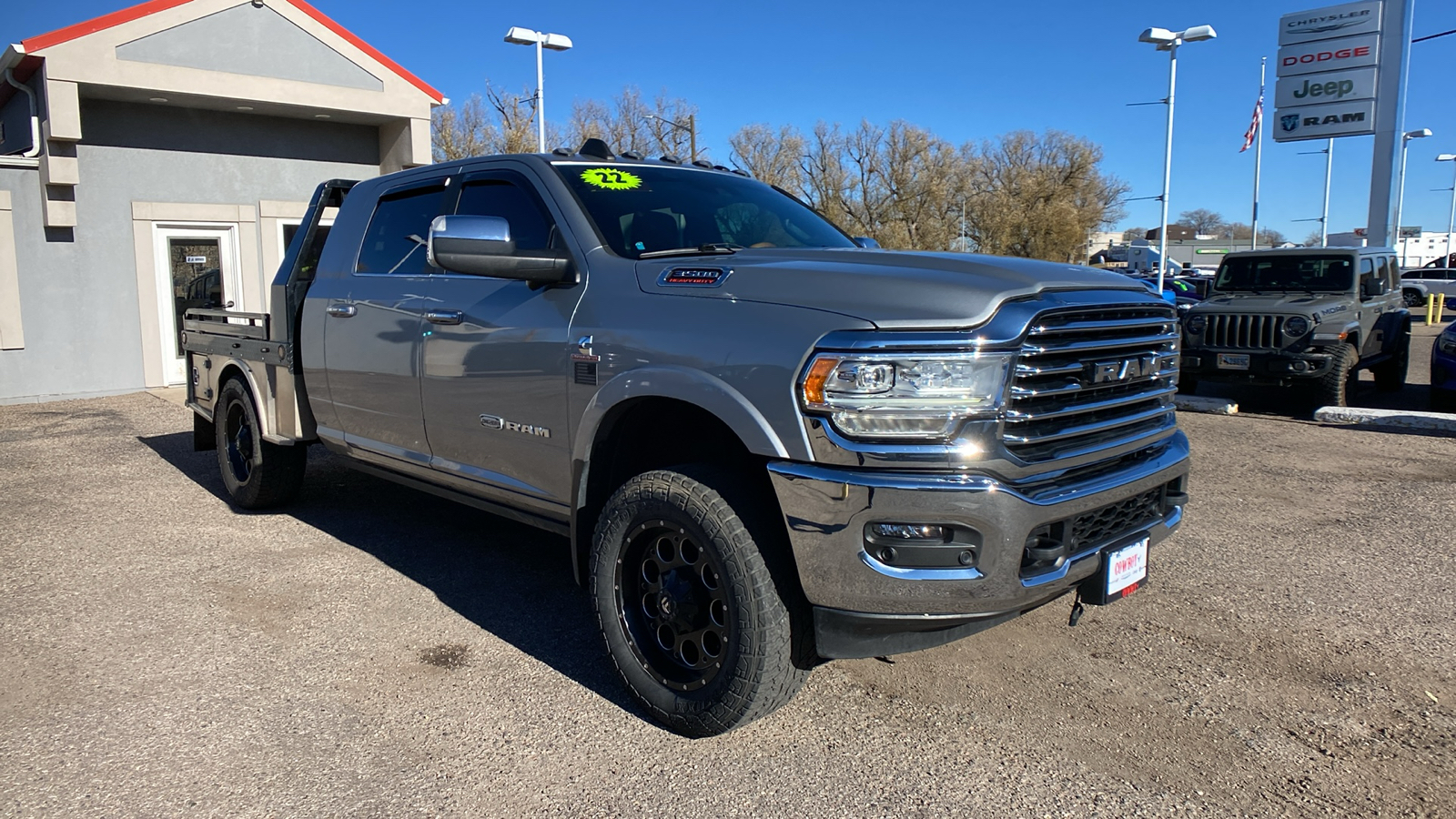 2022 Ram 3500 Longhorn 4x4 Mega Cab 64 Box 8