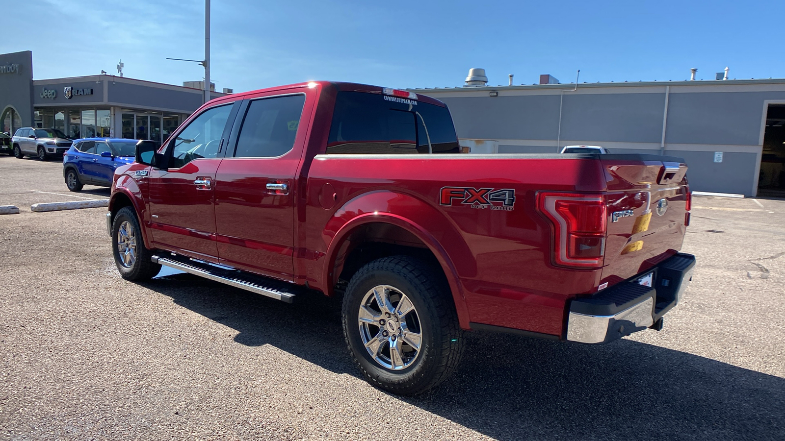 2015 Ford F-150 4WD SuperCrew 145 Lariat 4