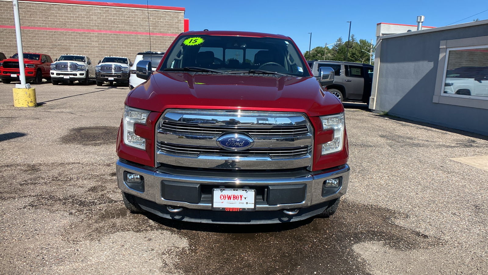 2015 Ford F-150 4WD SuperCrew 145 Lariat 9