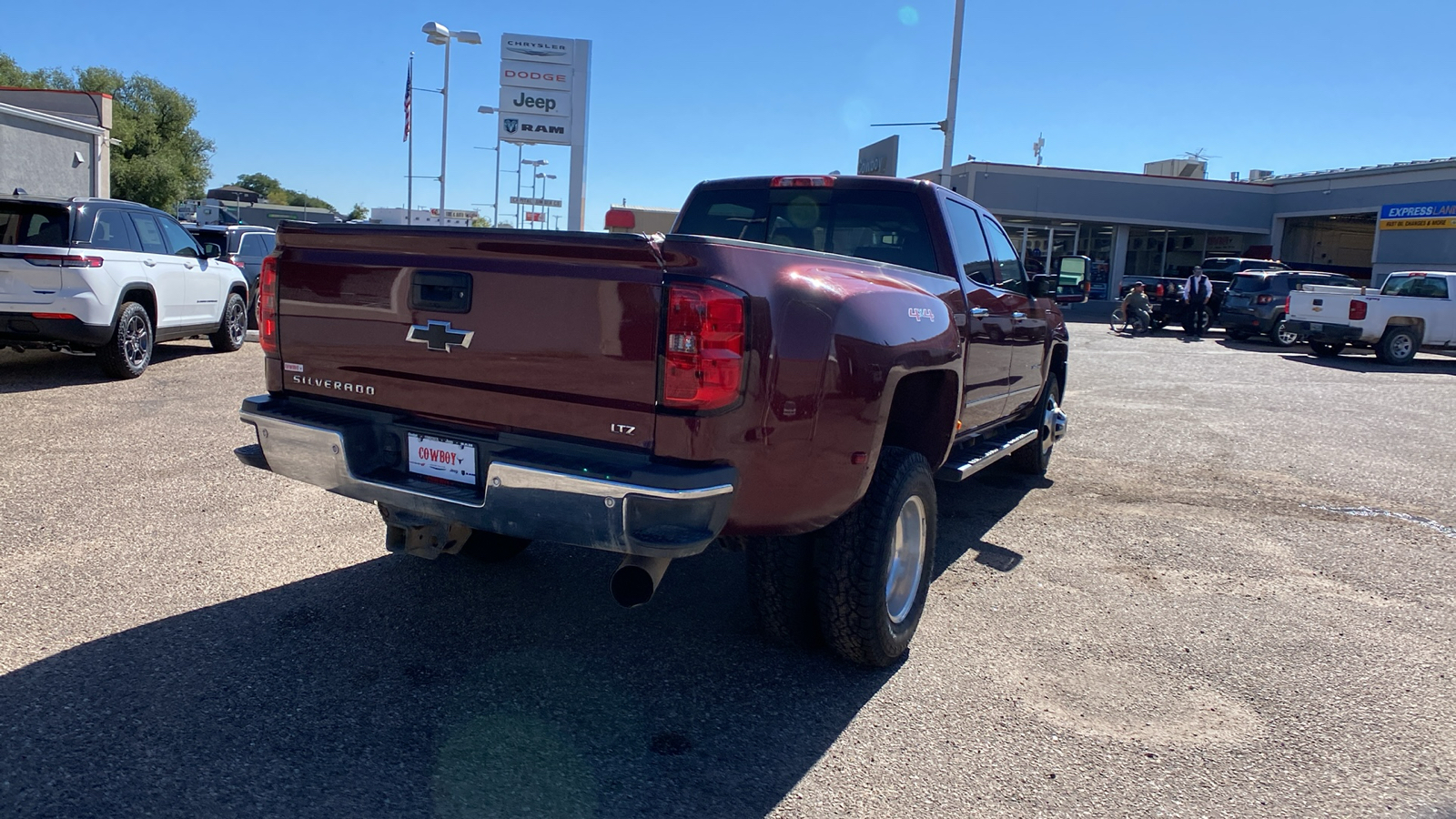 2016 Chevrolet Silverado 3500HD 4WD Crew Cab 167.7 LTZ 6