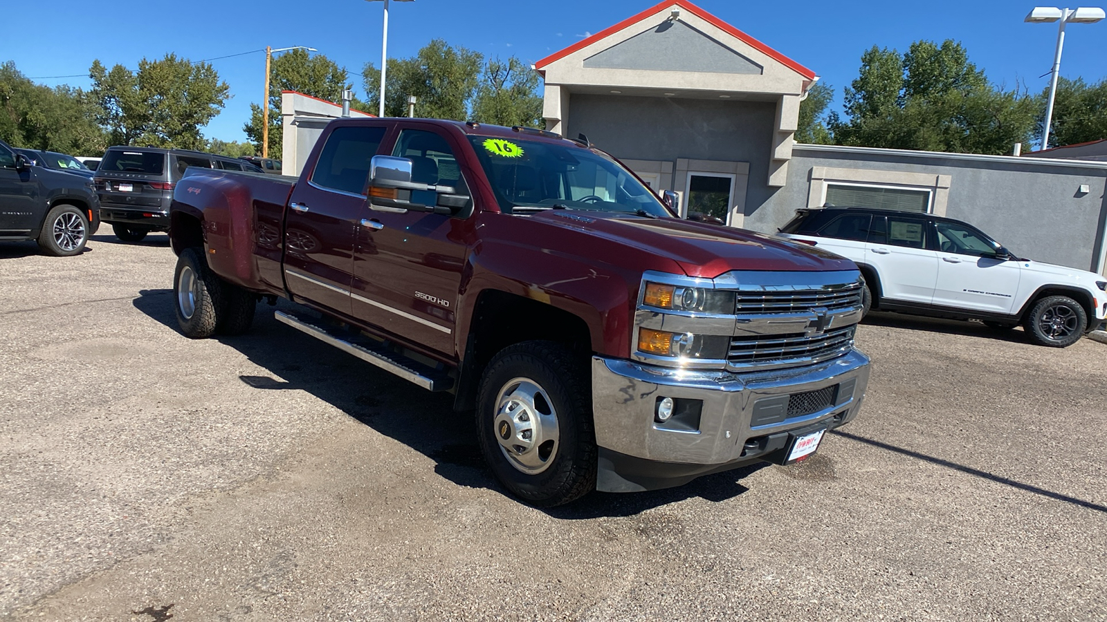 2016 Chevrolet Silverado 3500HD 4WD Crew Cab 167.7 LTZ 8