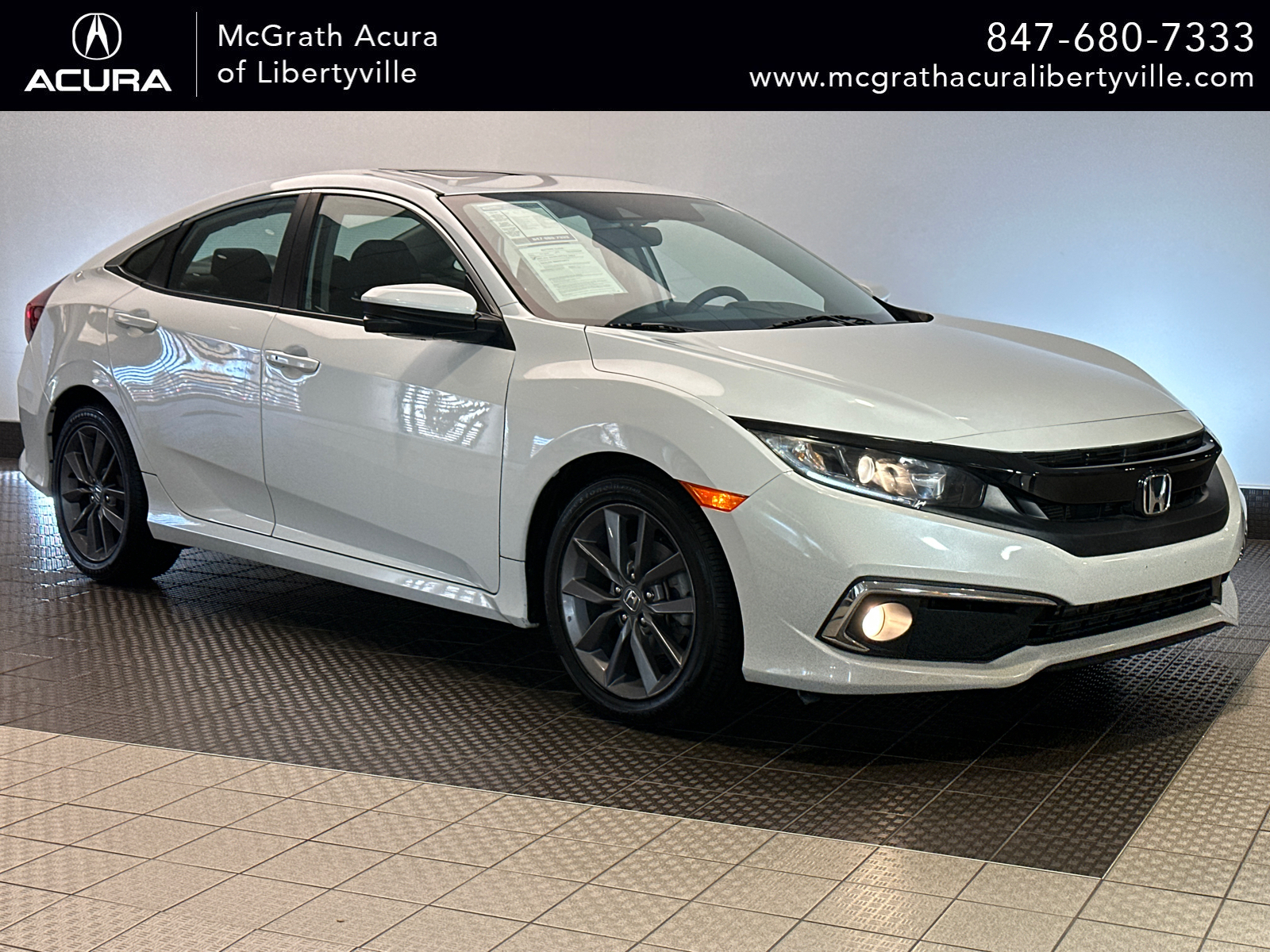 2019 Honda Civic Sedan EX 1