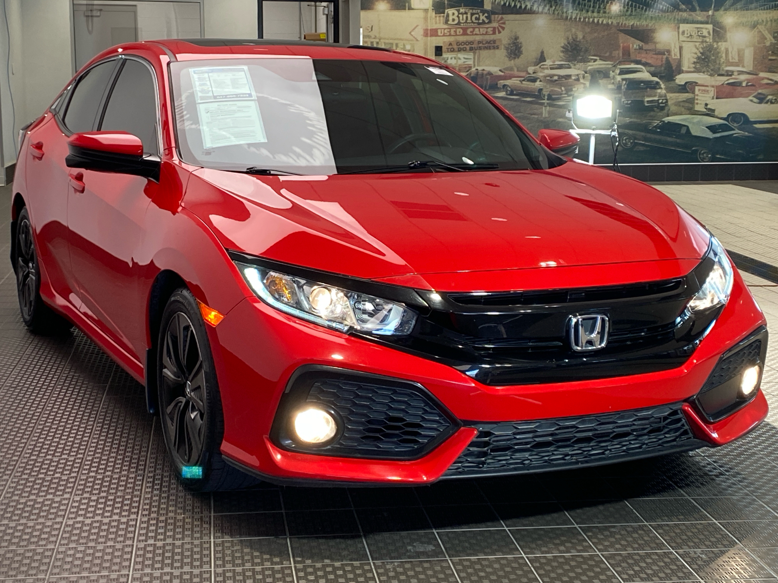 2019 Honda Civic Hatchback EX 2