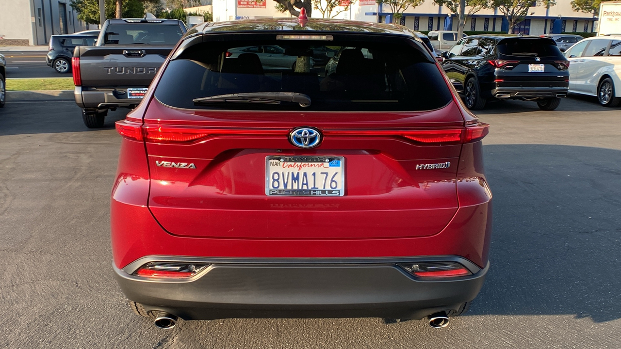 2021 Toyota Venza LE 4