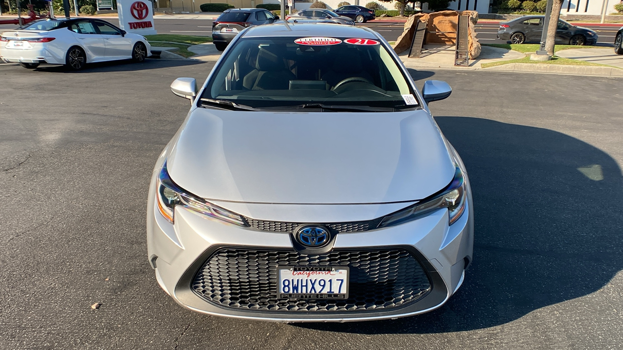 2021 Toyota Corolla Hybrid LE 8