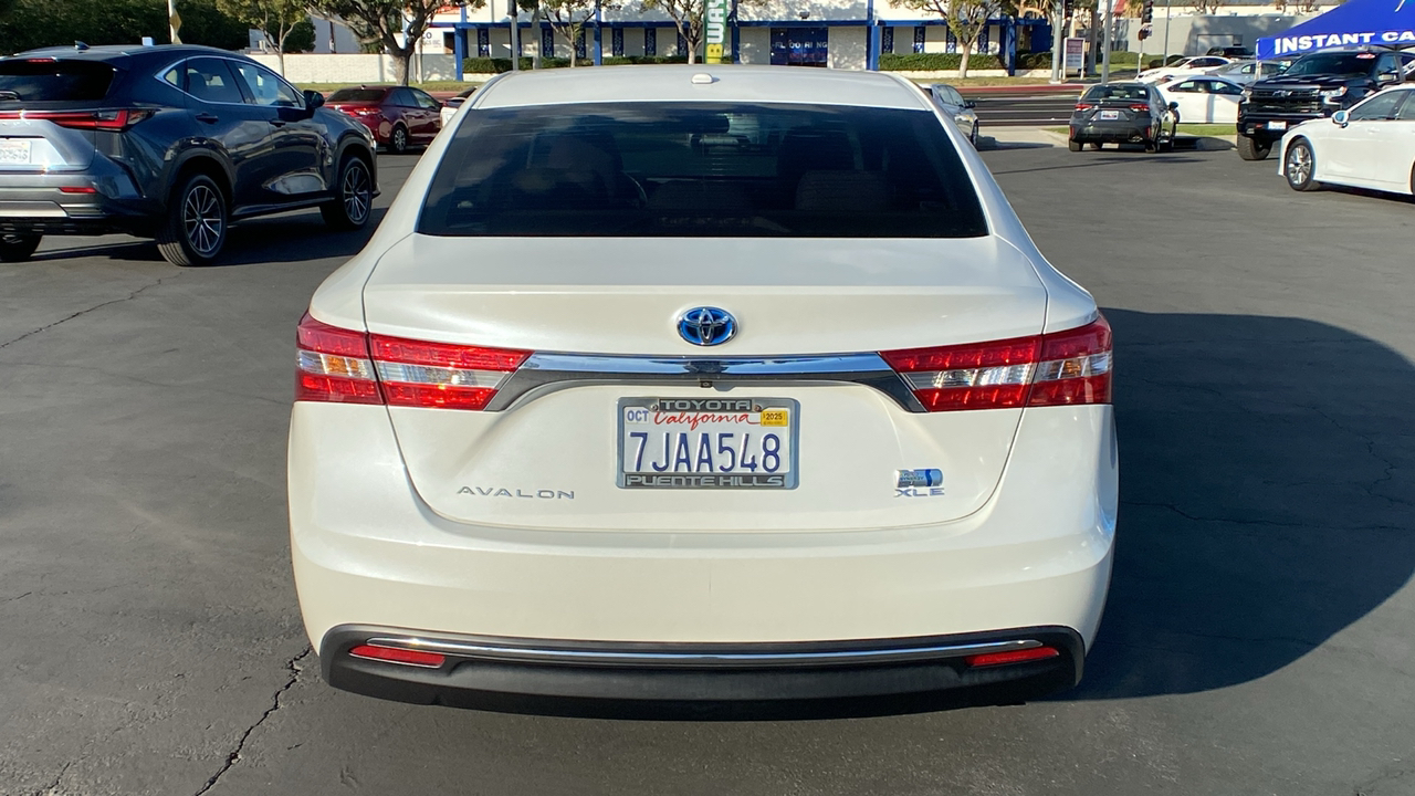 2014 Toyota Avalon Hybrid XLE Touring 4