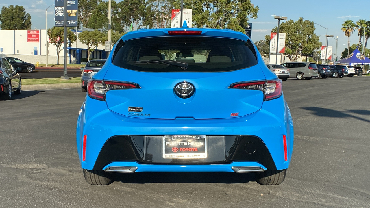 2021 Toyota Corolla Hatchback SE 4