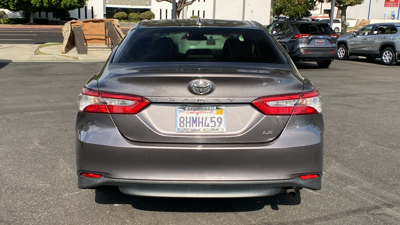 2019 Toyota Camry LE 4