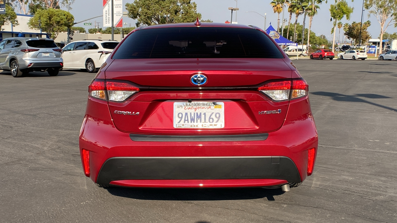 2022 Toyota Corolla Hybrid LE 4