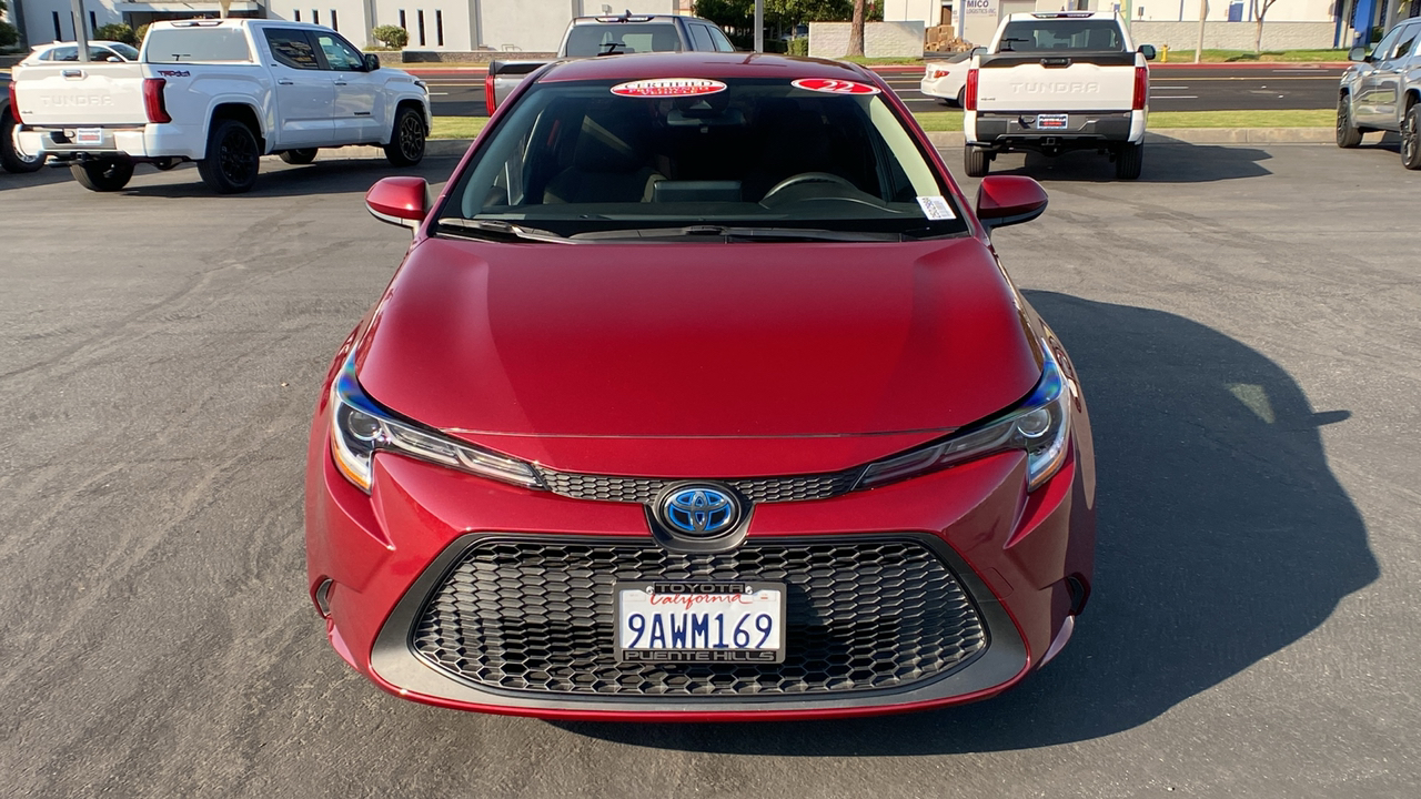 2022 Toyota Corolla Hybrid LE 8