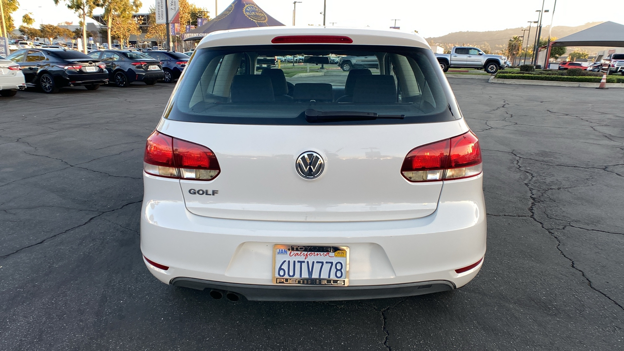 2012 Volkswagen Golf 2.5L 4