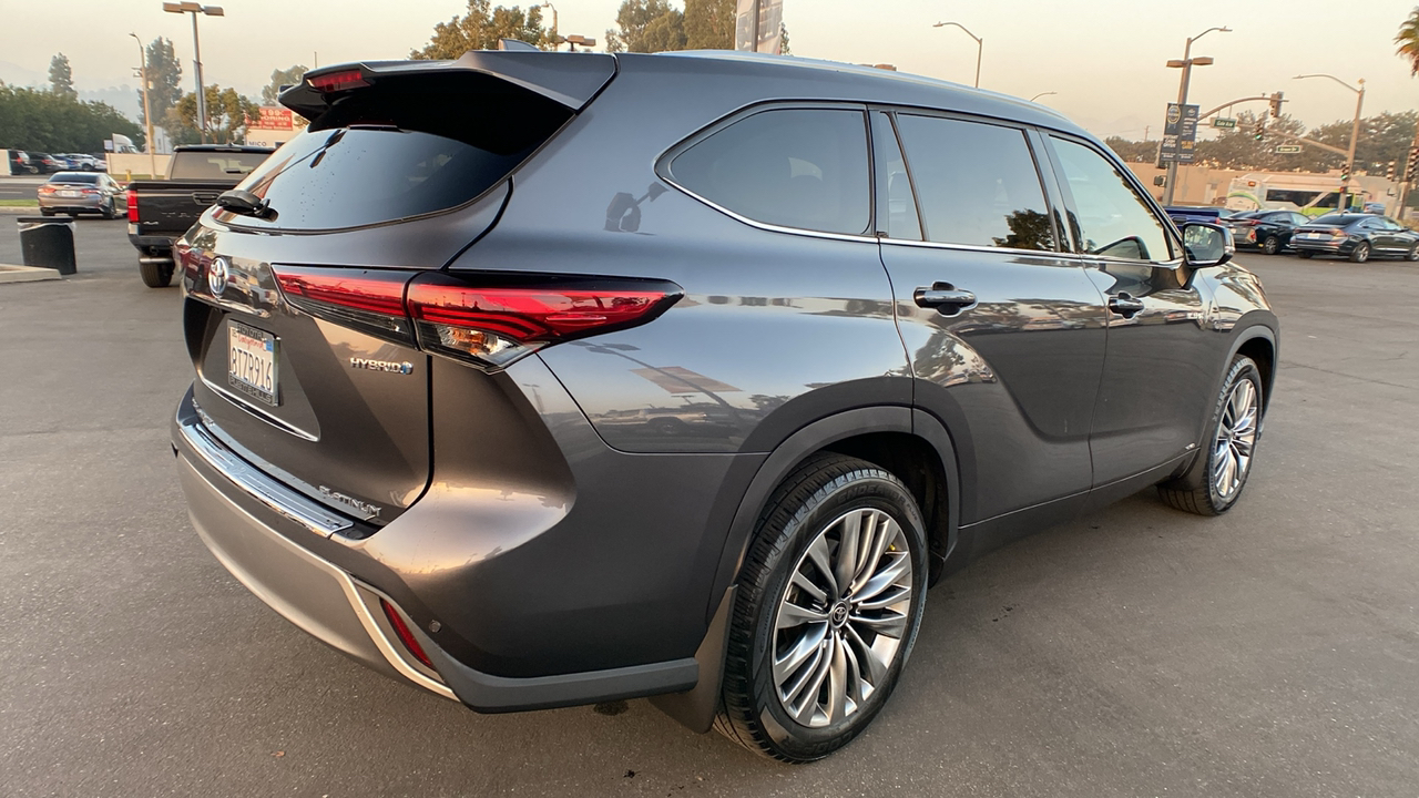 2021 Toyota Highlander Hybrid Platinum 3