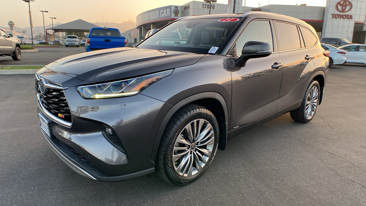 2021 Toyota Highlander Hybrid Platinum 7