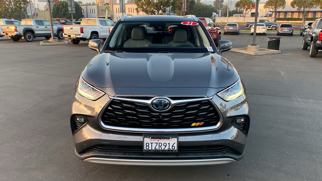 2021 Toyota Highlander Hybrid Platinum 8