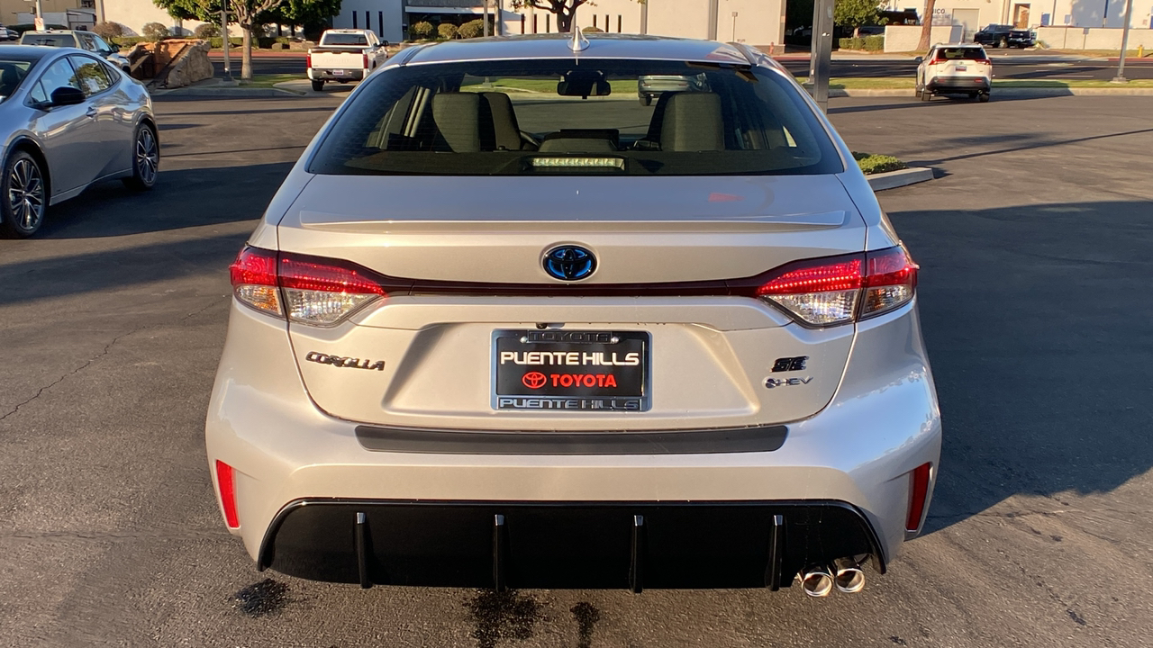 2025 TOYOTA Corolla Hybrid SE 4