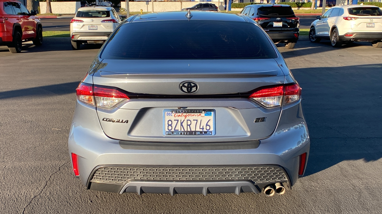 2022 Toyota Corolla SE 4