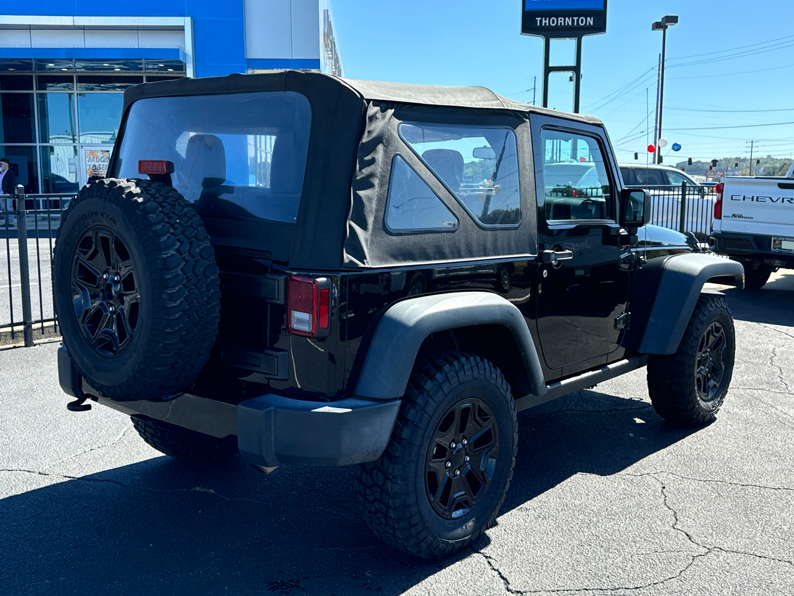 2016 Jeep Wrangler Willys Wheeler 6