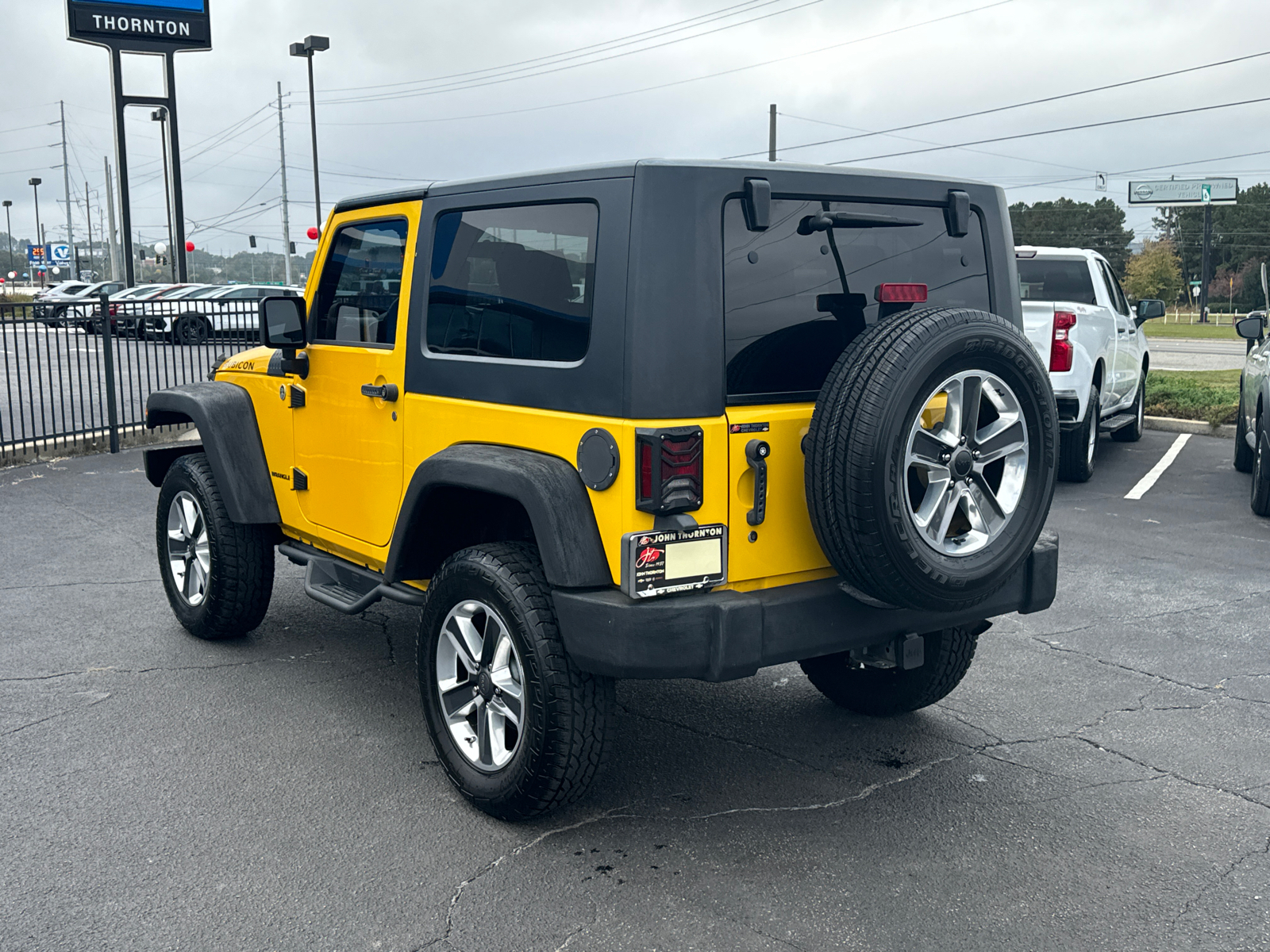 2008 Jeep Wrangler Rubicon 8