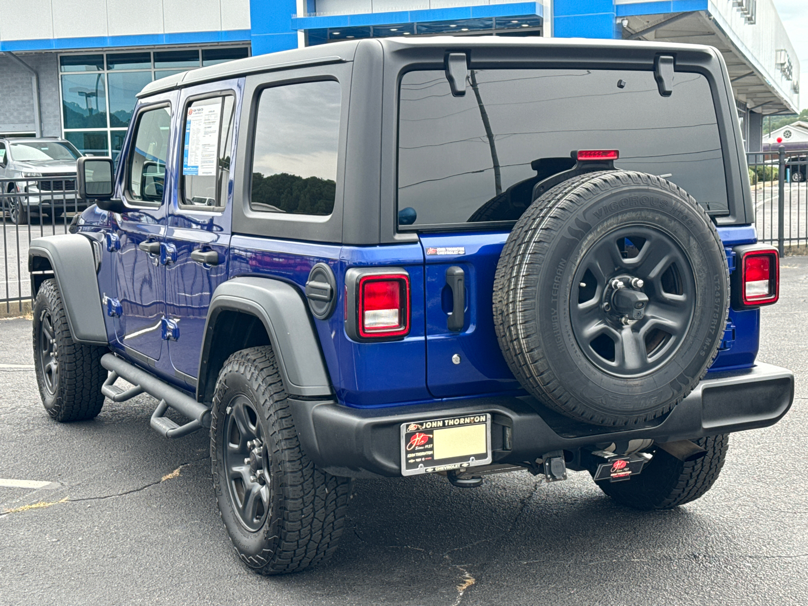 2018 Jeep Wrangler Unlimited Sport 8