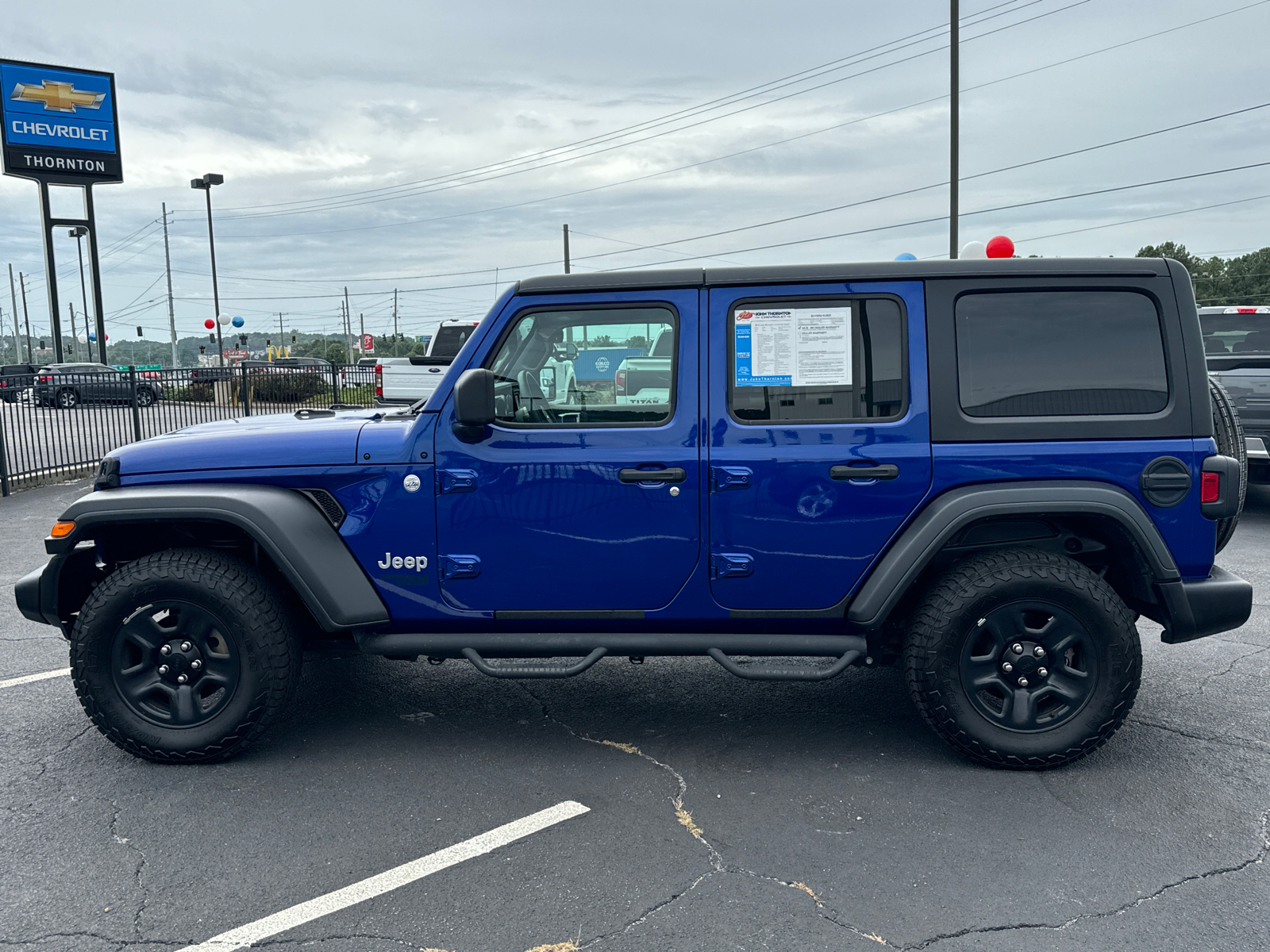 2018 Jeep Wrangler Unlimited Sport 9