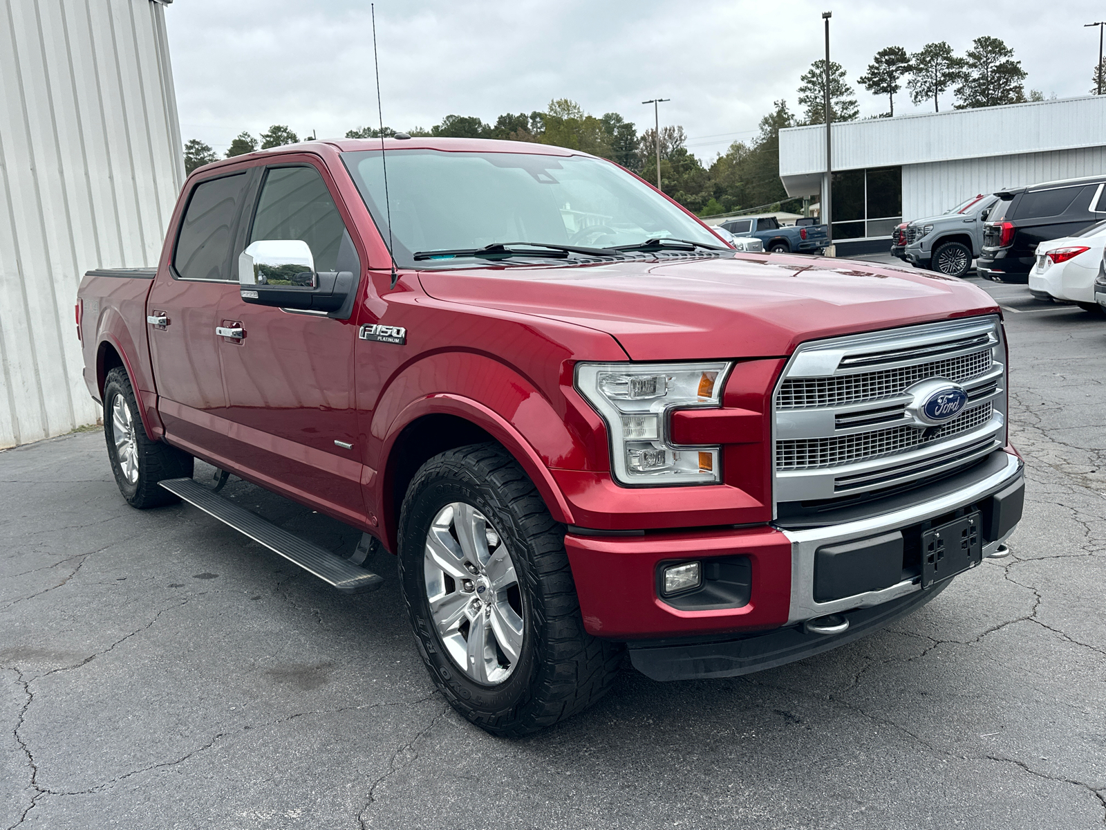 2015 Ford F-150 Platinum 4