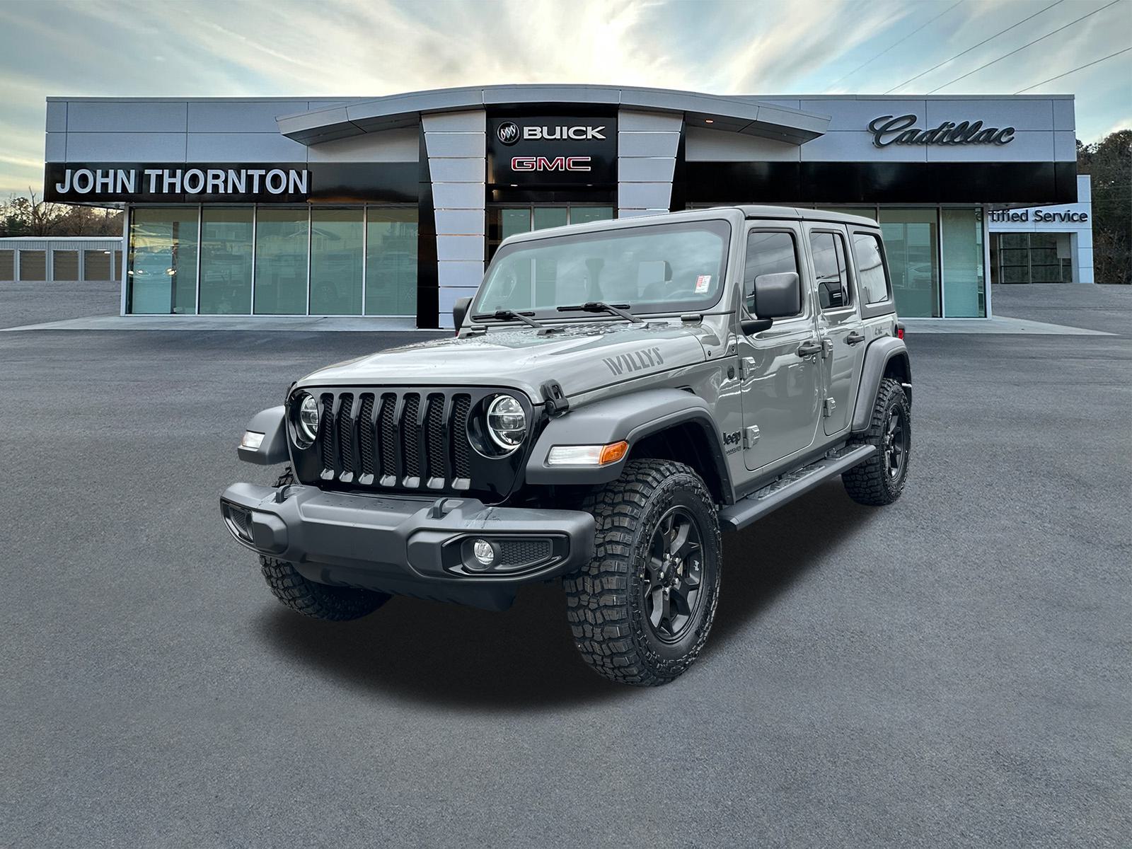 2021 Jeep Wrangler Unlimited Willys 1