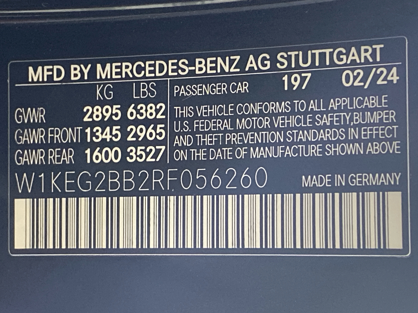 2024 Mercedes-Benz EQE 350+ Sedan 31