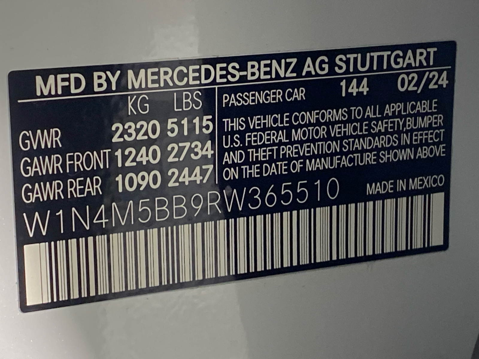 2024 Mercedes-Benz GLB GLB 35 AMG 32
