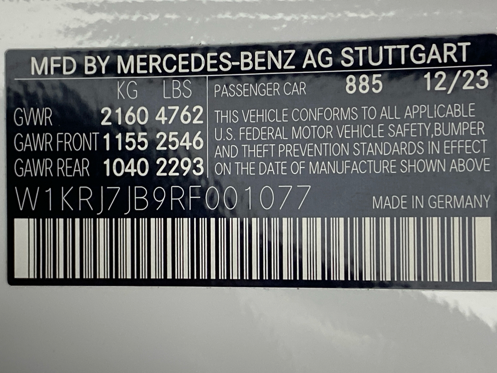2024 Mercedes-Benz AMG GT 63 Base 27