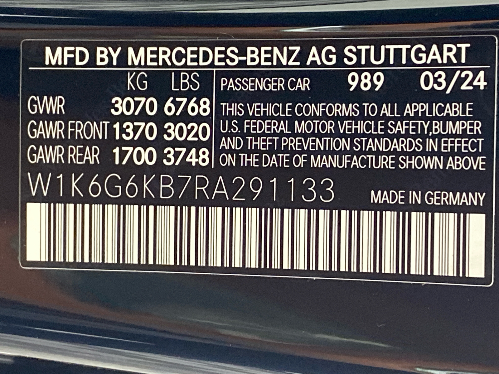 2024 Mercedes-Benz S-Class S 580e 31