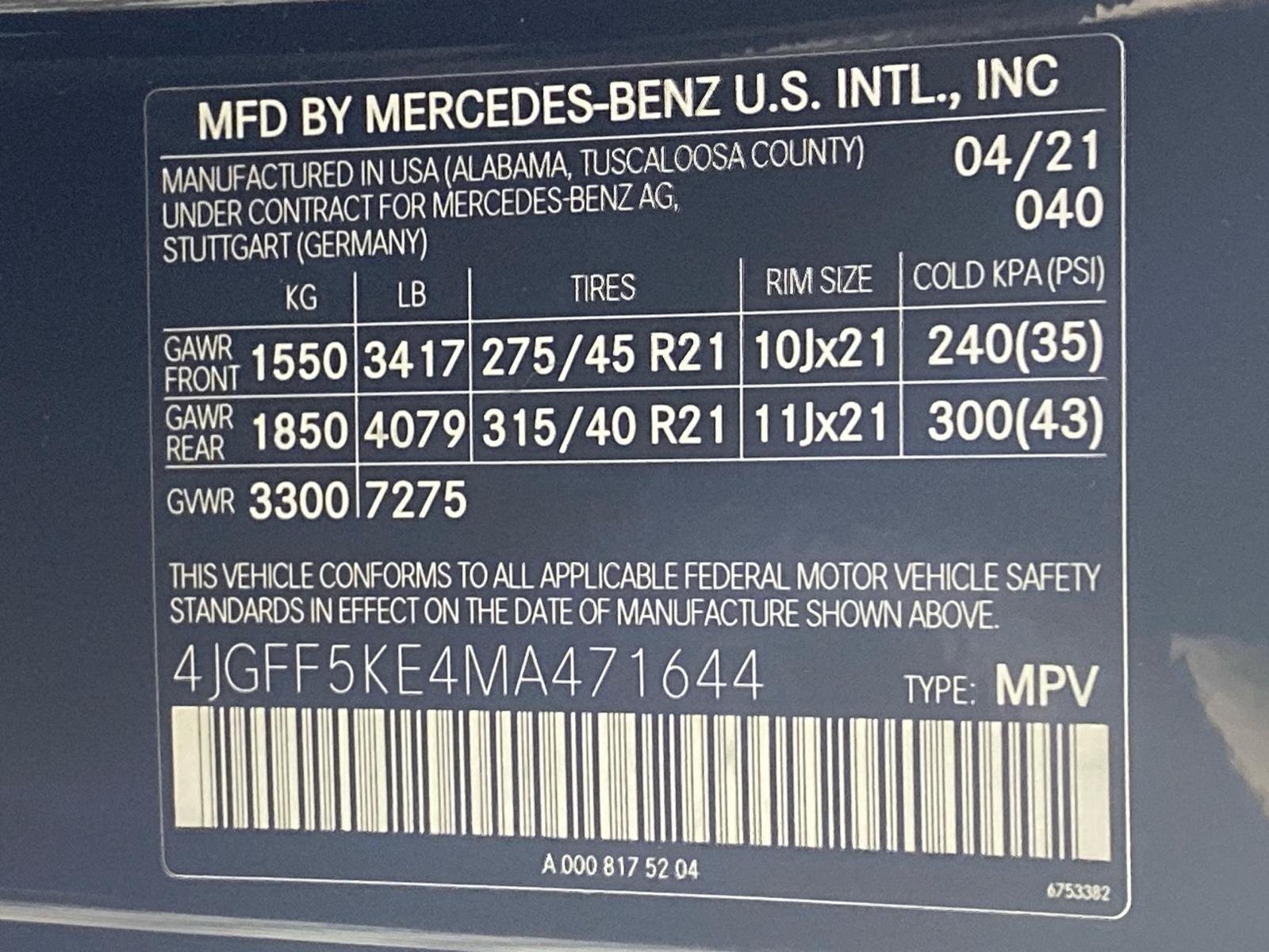 2021 Mercedes-Benz GLS GLS 450 33