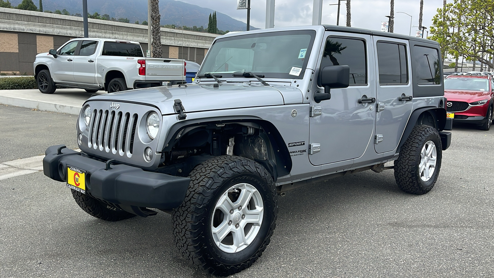 2018 Jeep Wrangler JK Unlimited Sport S 4x4 13