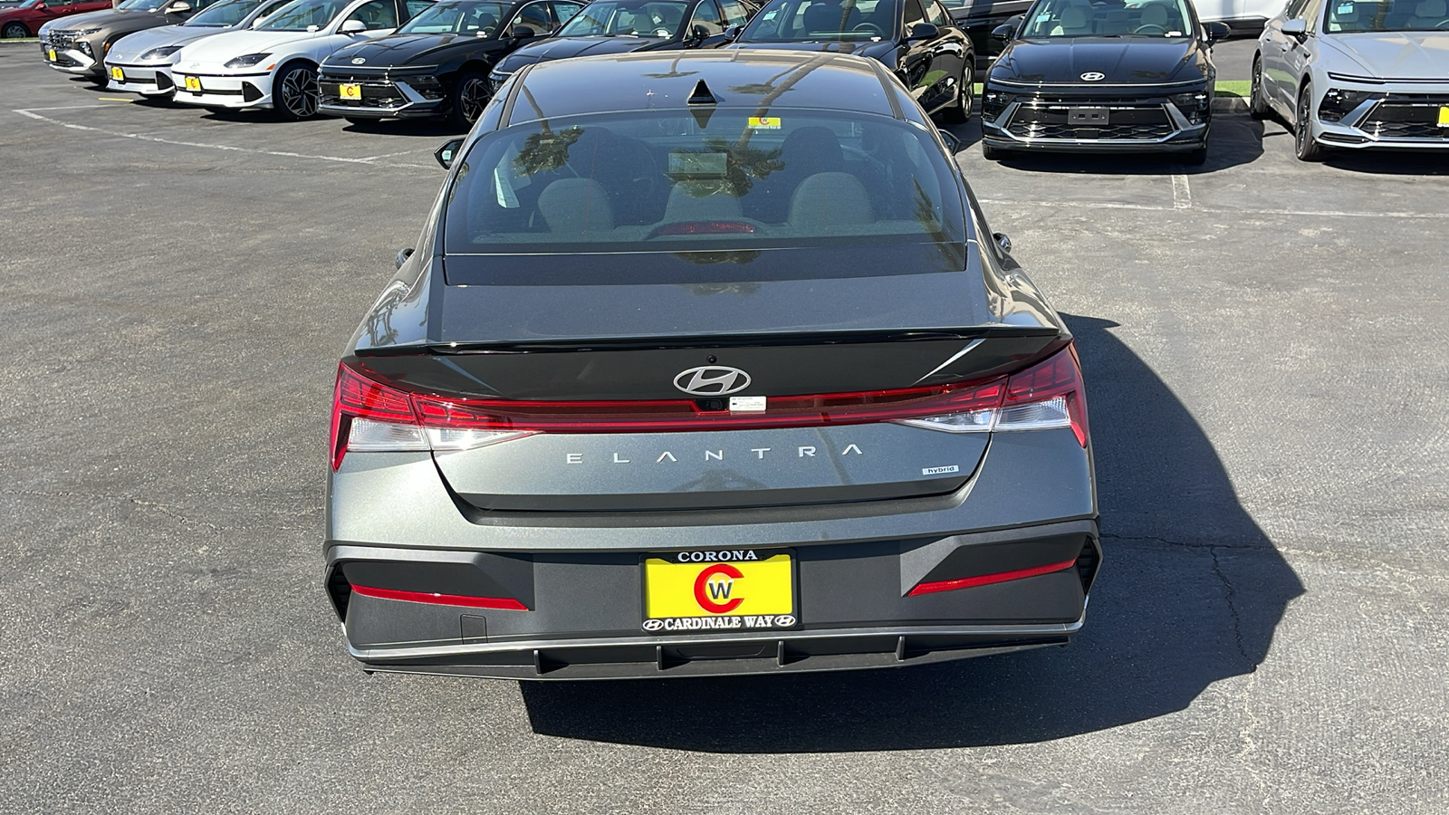 2025 Hyundai Elantra Hybrid Blue 8