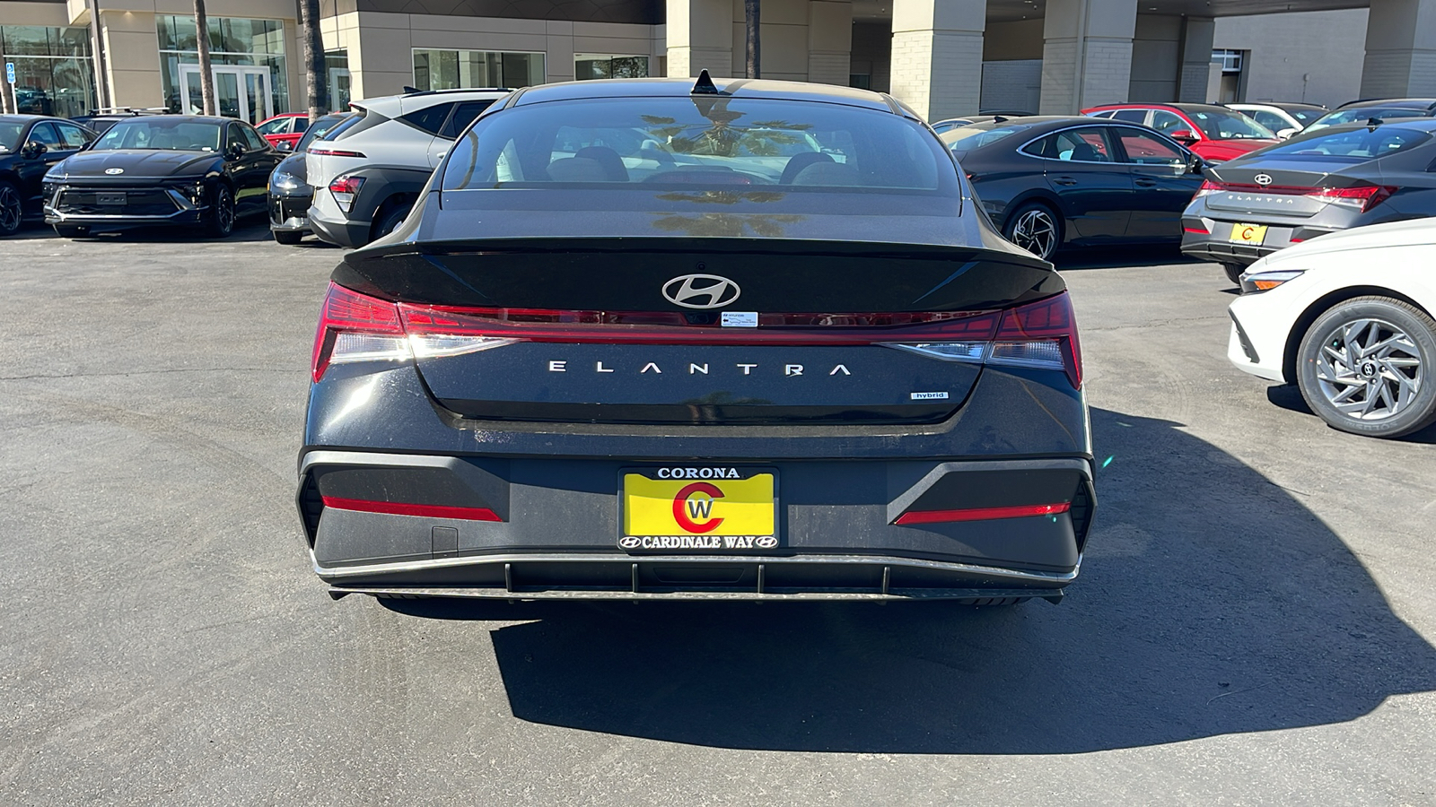 2025 Hyundai Elantra Hybrid Blue 9