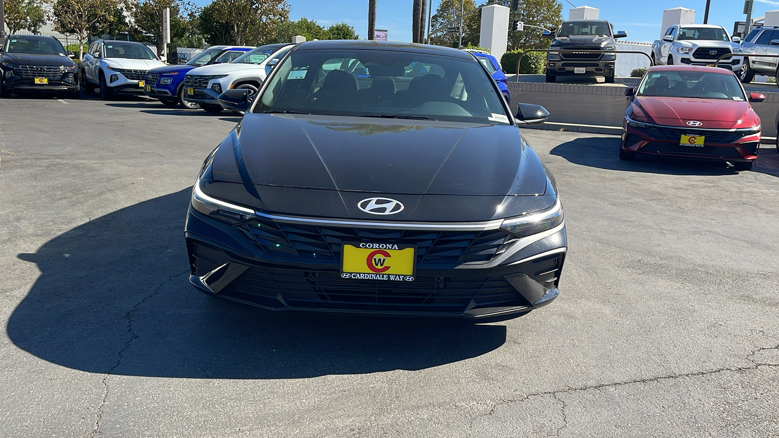 2025 Hyundai Elantra Hybrid Blue 14