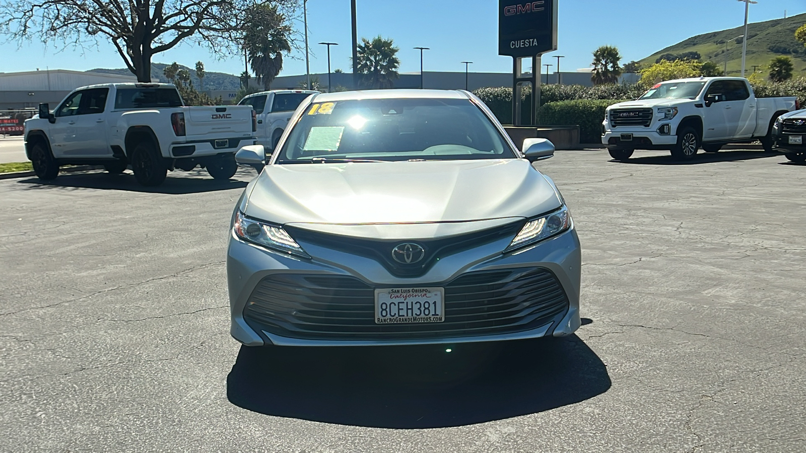 2018 Toyota Camry XLE 8