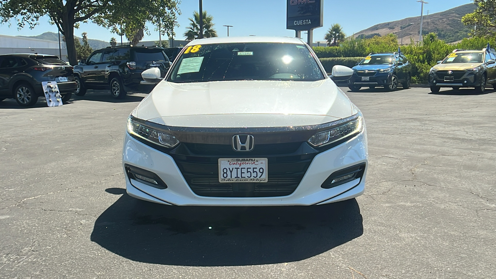 2018 Honda Accord Sport 8