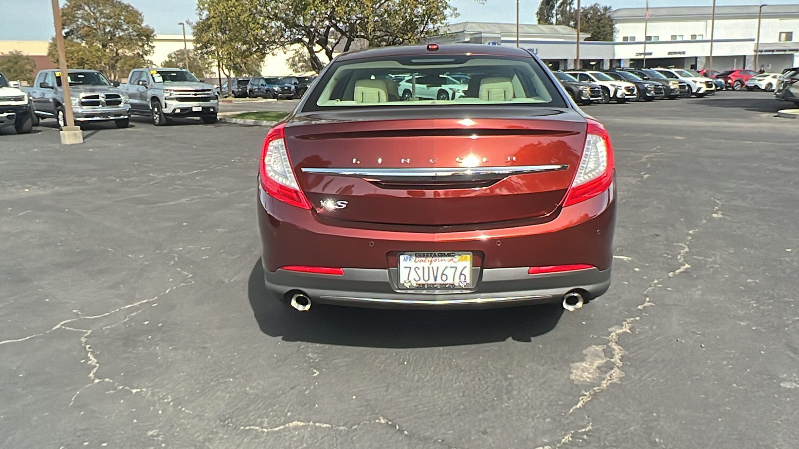 2015 Lincoln MKS Base 4