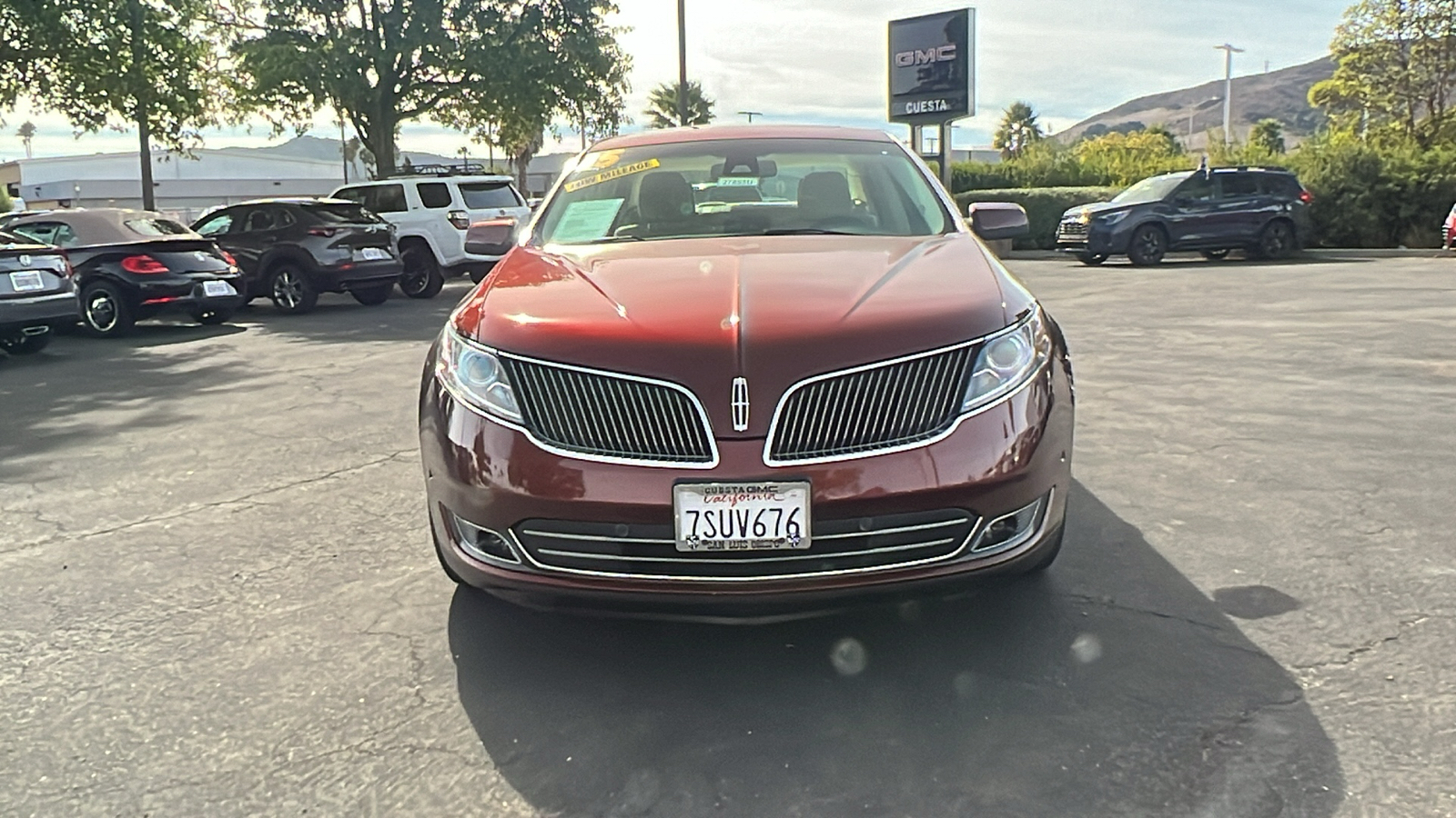 2015 Lincoln MKS Base 8