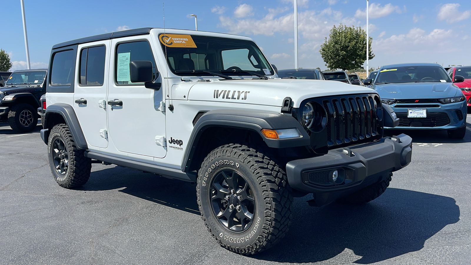 2021 Jeep Wrangler Unlimited Willys 1