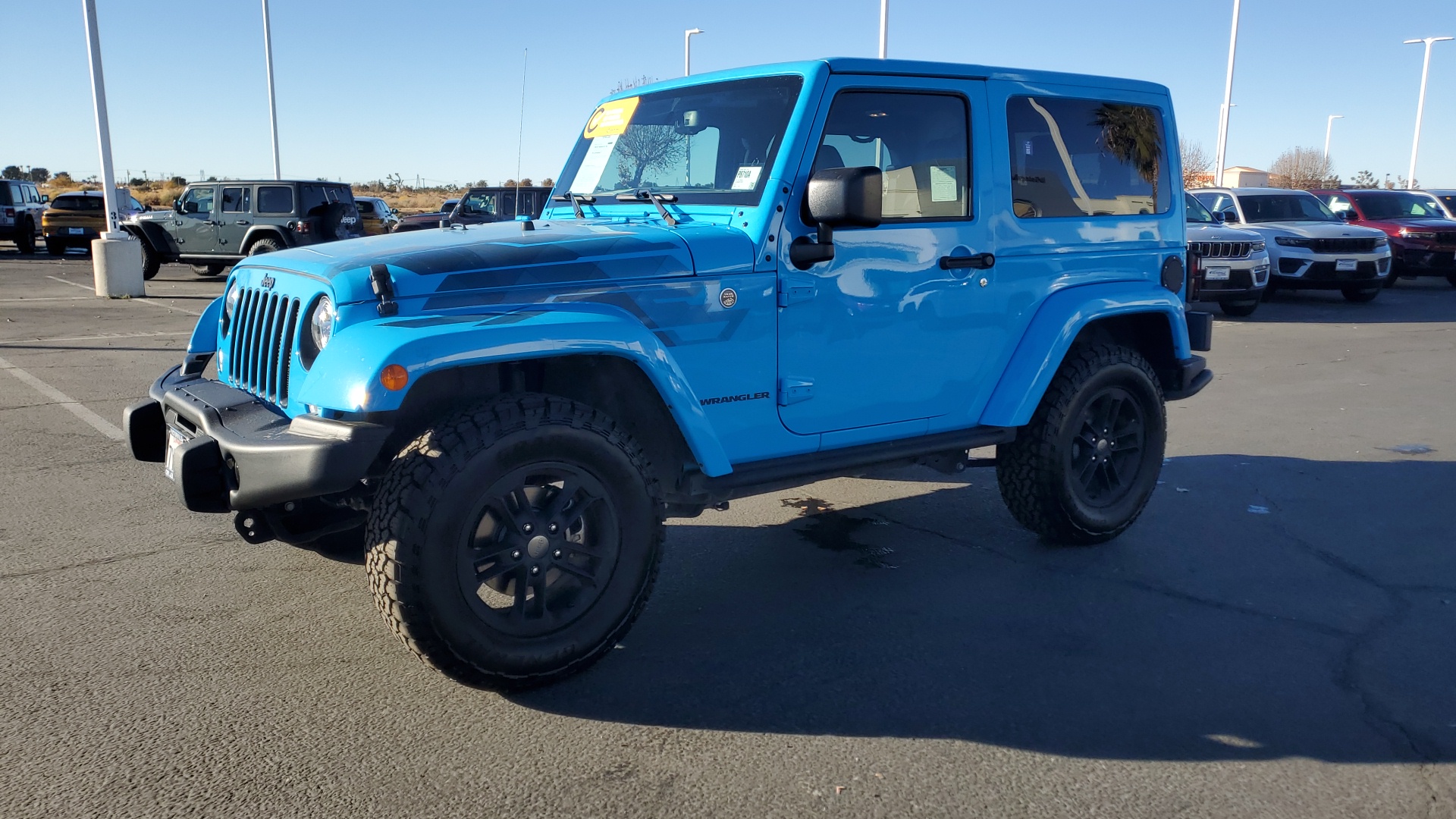 2017 Jeep Wrangler Winter 7