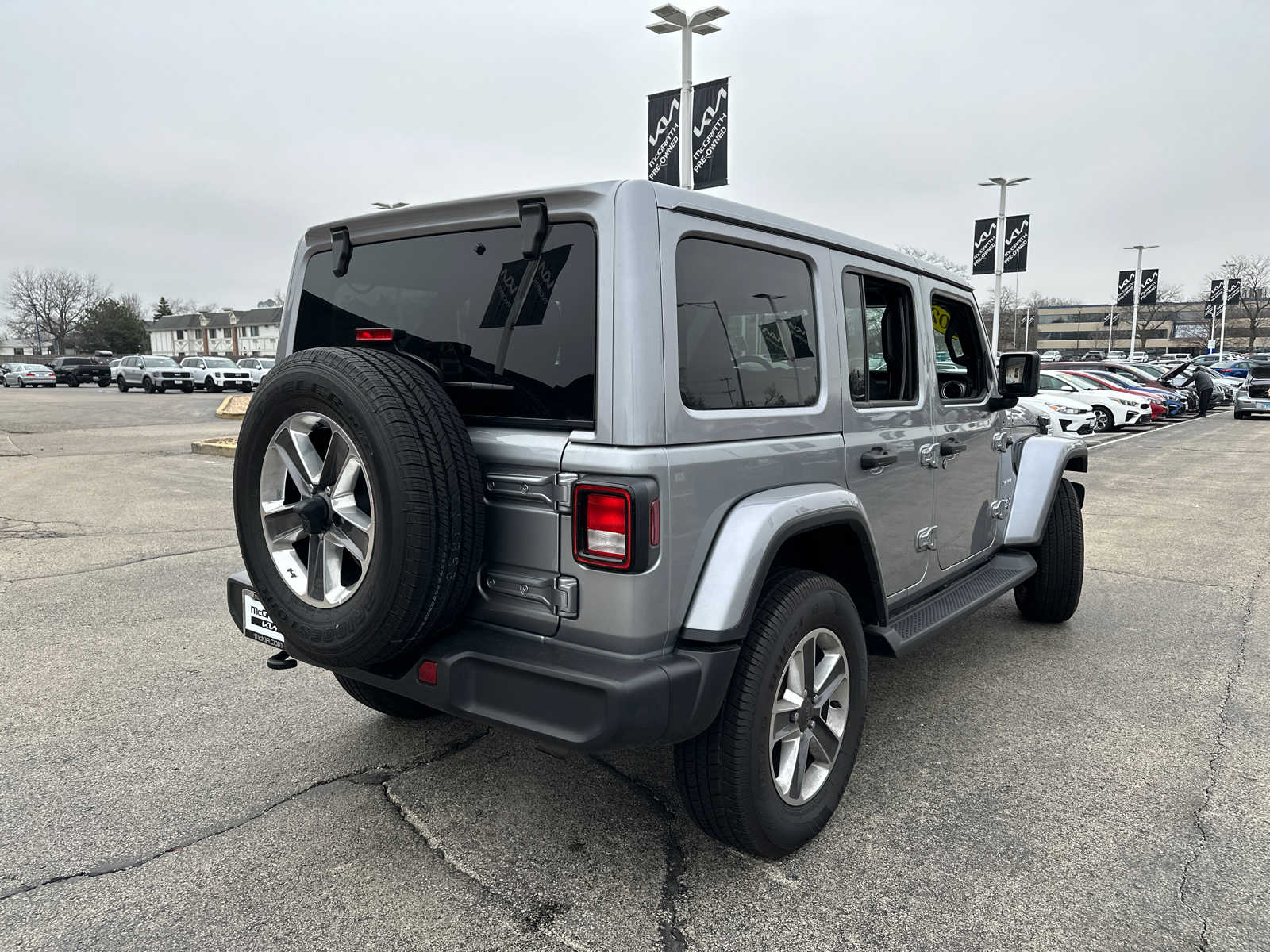 2021 Jeep Wrangler Unlimited Sahara 8