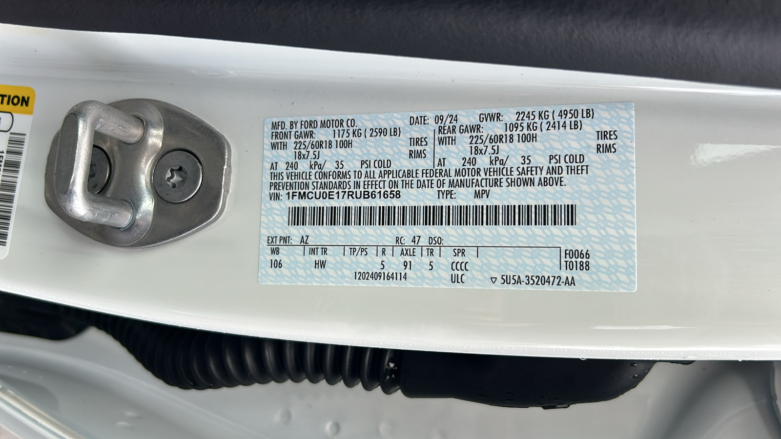 2024 Ford Escape Plug-In Hybrid 39