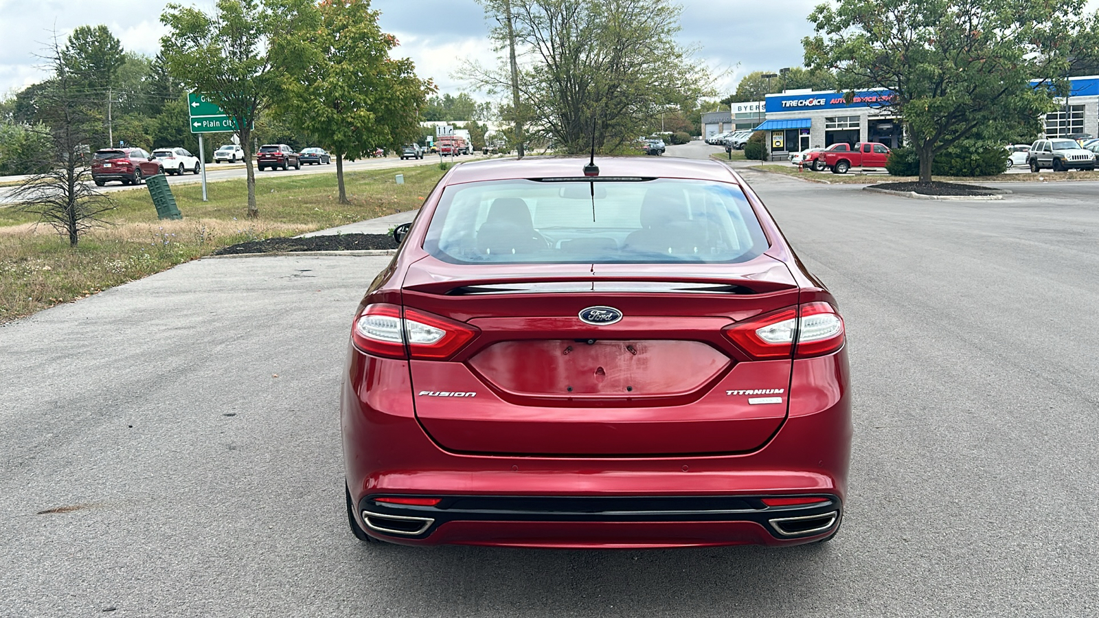 2016 Ford Fusion Titanium 12