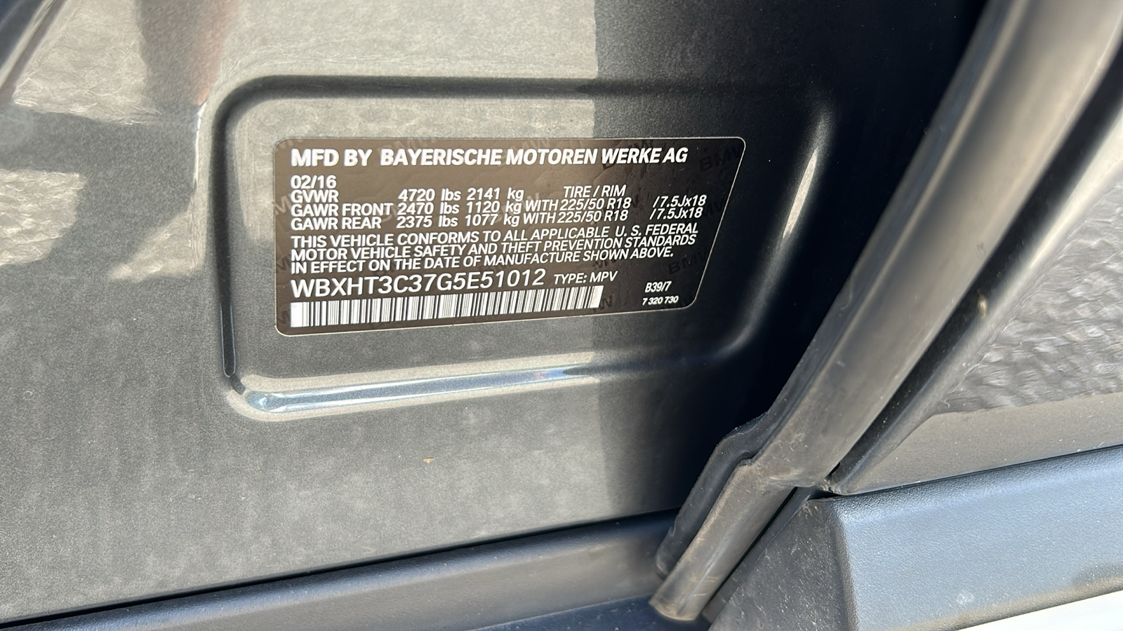 2016 BMW X1 xDrive28i 36