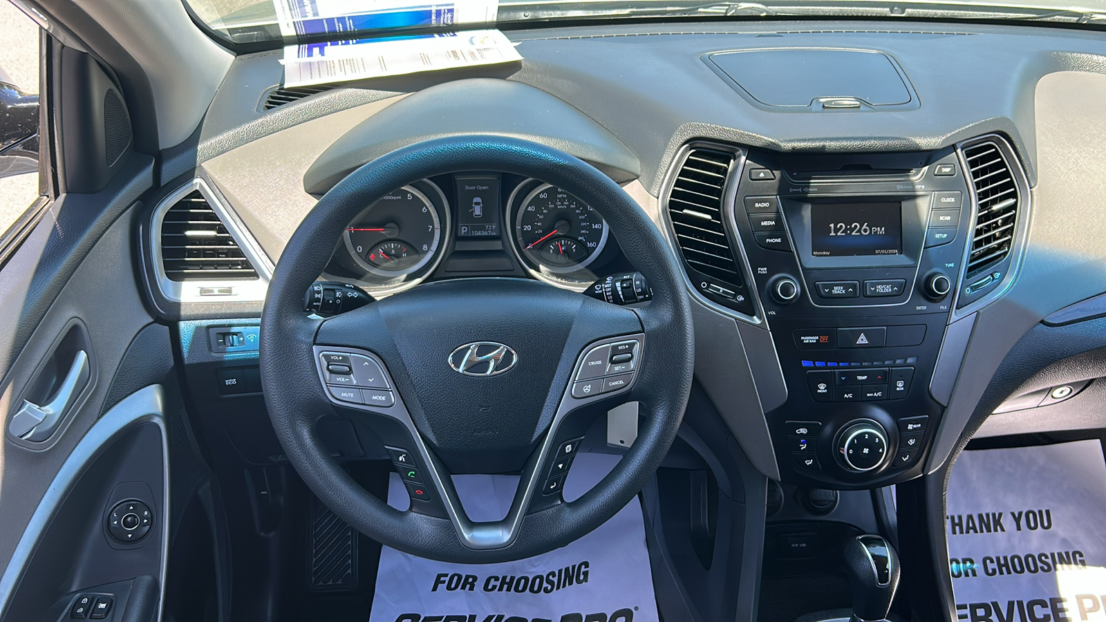 2016 Hyundai Santa Fe SE 20