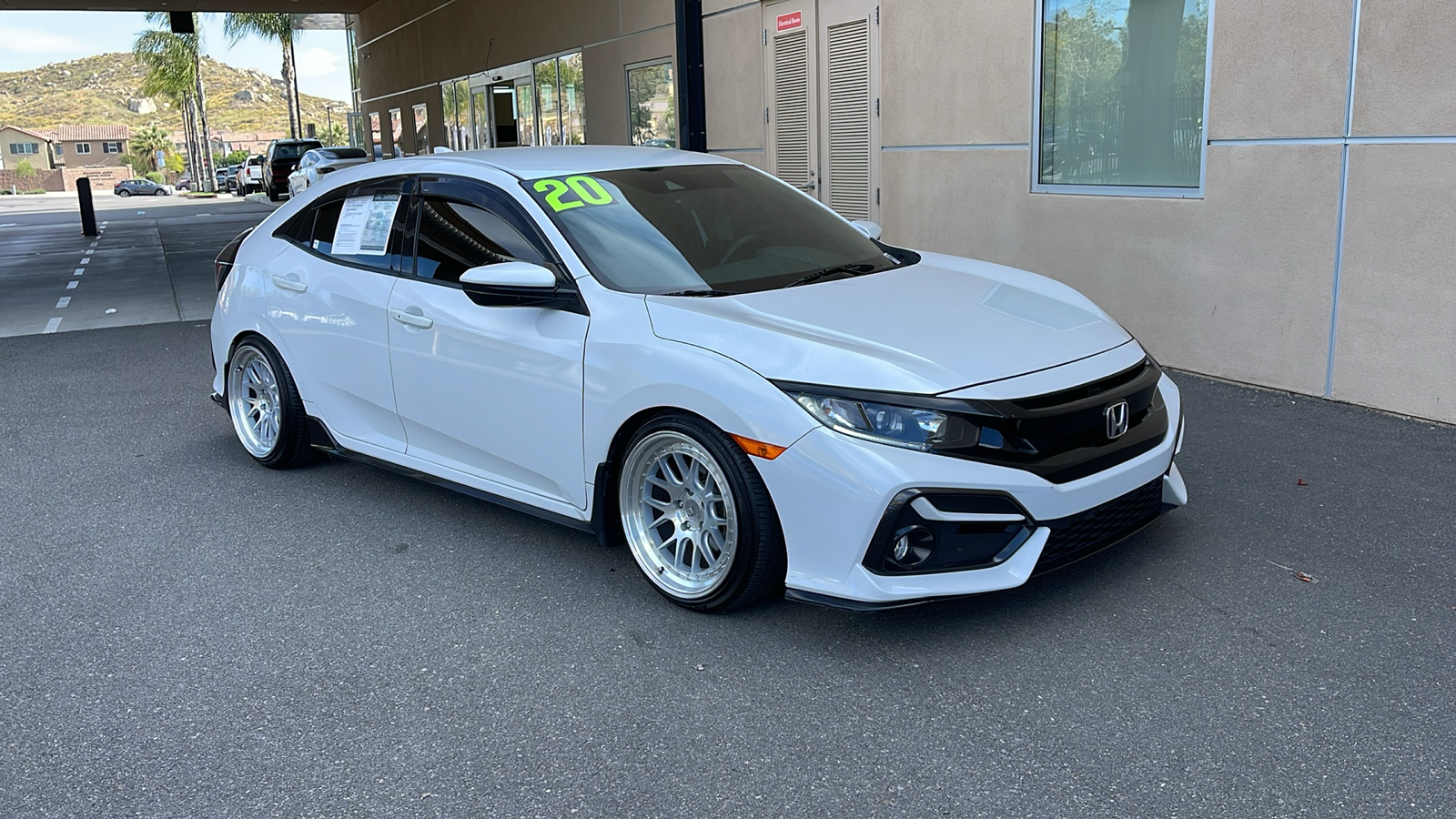 2020 Honda Civic Hatchback Sport 7