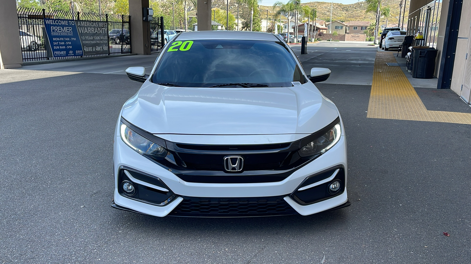 2020 Honda Civic Hatchback Sport 8