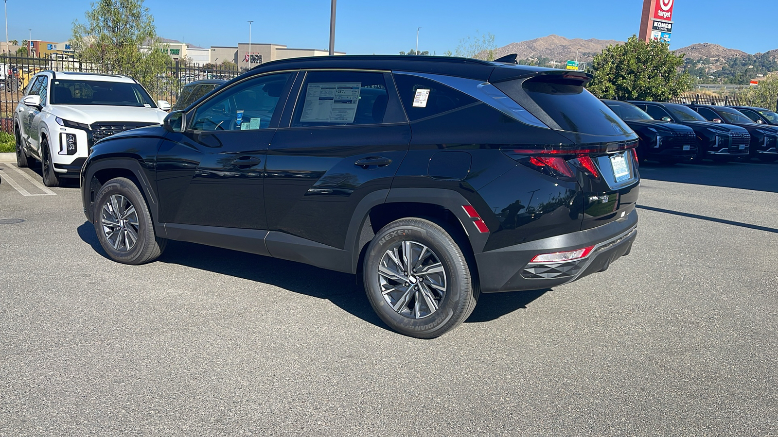 2024 Hyundai Tucson Hybrid Blue 3